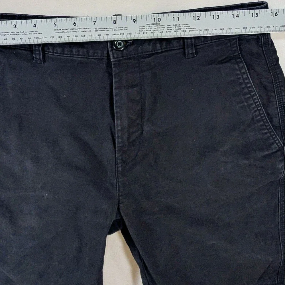 Zara Black Men's Chino Shorts Size 31 Gorpcore Grunge